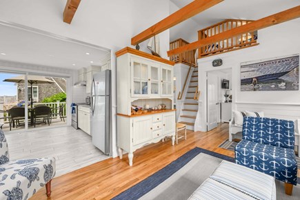 Chatham Cape Cod vacation rental - Living room going into the kitchen