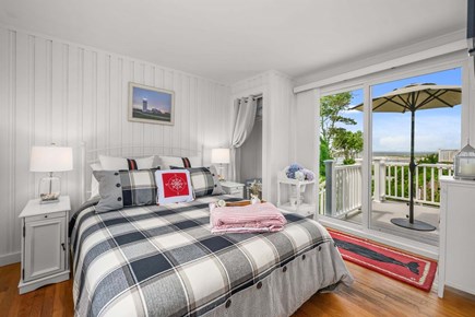Chatham Cape Cod vacation rental - Bedroom 1- Queen - Main Level with deck access