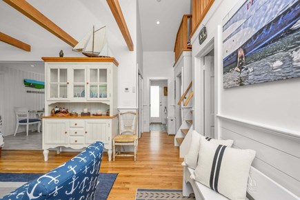 Chatham Cape Cod vacation rental - Hallway leading to bedrooms 2 & 3 and bathroom