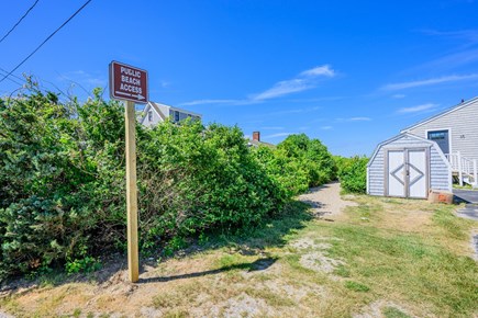 Sandwich Cape Cod vacation rental - Short, convenient walkway to enjoy the nearby public shoreline.