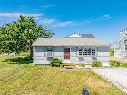 Sandwich Cape Cod vacation rental - Exterior view of the property showcasing its classic Cape Cod charm.