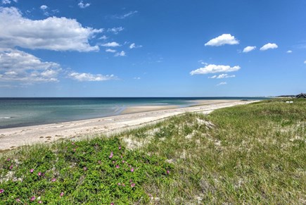 East Sandwich Cape Cod vacation rental - Private sandy path down to East Sandwich Beach