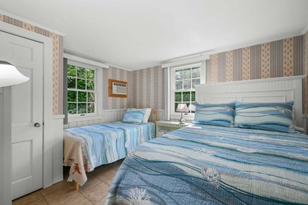Bourne Cape Cod vacation rental - Bedroom 2- Double & Twin - Main level