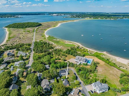 Bourne Cape Cod vacation rental - Aerial view of property