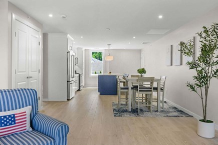 Harwich Port Cape Cod vacation rental - Open concept living room, dining area, and kitchen