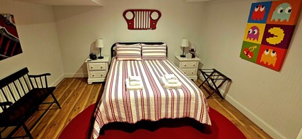 Eastham Cape Cod vacation rental - Lower level Jeep room.