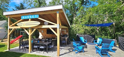 Eastham Cape Cod vacation rental - Pavilion with adjacent firepit