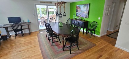 Eastham Cape Cod vacation rental - Dining room with sliders to screened in porch