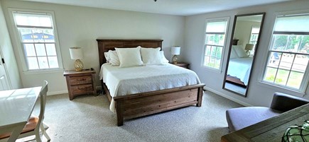 Eastham Cape Cod vacation rental - First floor primary w/full bath/step in shower & walk-in closet