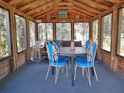 Wellfleet Cape Cod vacation rental - Screened in porch area