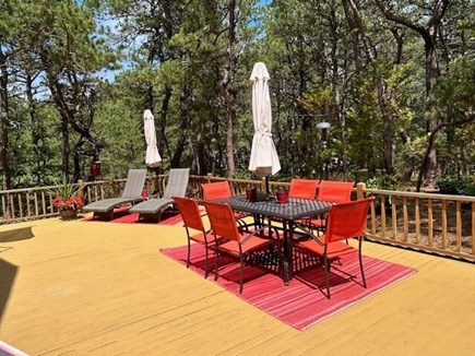Wellfleet Cape Cod vacation rental - Outdoor deck