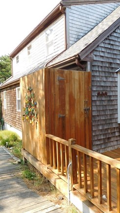 Wellfleet Cape Cod vacation rental - Outdoor Shower
