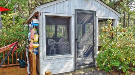 Wellfleet Cape Cod vacation rental - Screened in porch area