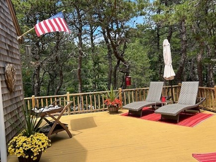 Wellfleet Cape Cod vacation rental - Relaxing deck space