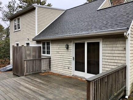 Wellfleet Cape Cod vacation rental - Back deck and outdoor shower