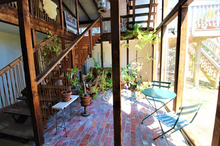 Wellfleet Cape Cod vacation rental - Outdoor bistro sitting area