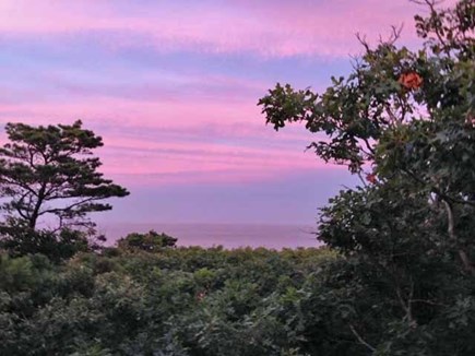 Wellfleet Cape Cod vacation rental - Views of night fall over the Atlantic
