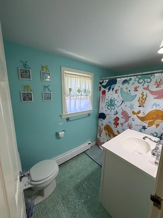 Falmouth Cape Cod vacation rental - Second floor bathroom