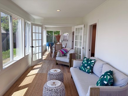 Dennis Cape Cod vacation rental - Sunporch with beautiful water views