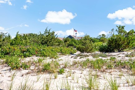 Sandwich, Springhill Beach Cape Cod vacation rental - View looking back from Scorton Creek