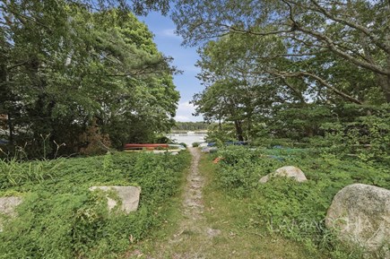 East Falmouth Cape Cod vacation rental - Path to beach