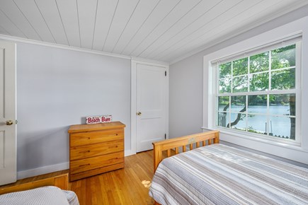 Centerville Cape Cod vacation rental - Bedroom 1- Bunk bed with twin over Double and a twin - Main Level