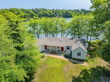 Centerville Cape Cod vacation rental - Aerial view of property
