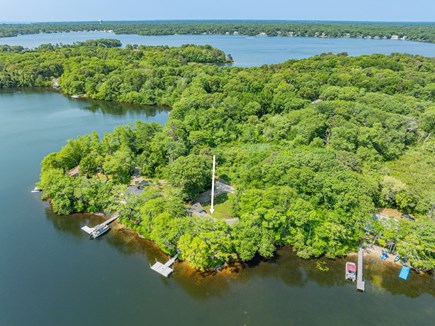 Centerville Cape Cod vacation rental - Aerial view of property