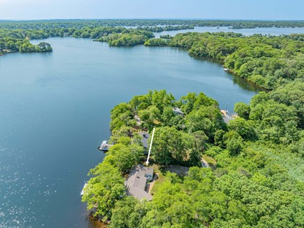 Centerville Cape Cod vacation rental - Aerial view of property