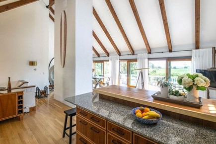 Hyannis Cape Cod vacation rental - Kitchen with ample bar seating