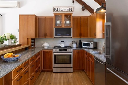 Hyannis Cape Cod vacation rental - Custom cherry kitchen, granite countertops and new appliances