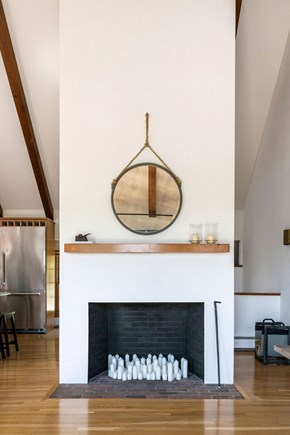 Hyannis Cape Cod vacation rental - Fireplace (candles only)