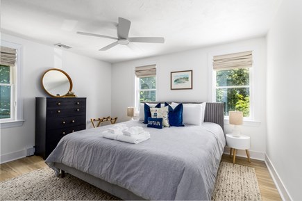 East Falmouth Cape Cod vacation rental - King bedroom with memory foam mattress