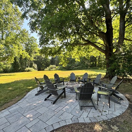 East Falmouth Cape Cod vacation rental - Built in fire pit
