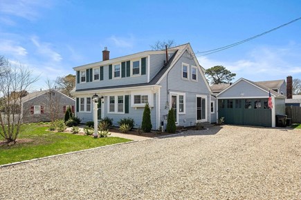 Dennis Port Cape Cod vacation rental - Convenient side entrance and plenty of parking in our driveway