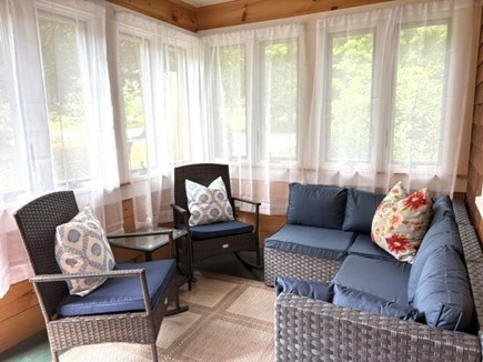 Falmouth Cape Cod vacation rental - Three season porch for relaxing