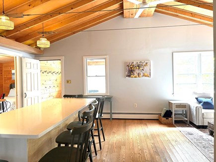 Falmouth Cape Cod vacation rental - Open cathedral ceilings and hardwood floors throughout