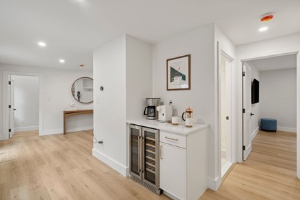 Eastham Cape Cod vacation rental - Coffee bar & wine fridge