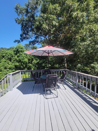 Brewster, South Orleans Cape Cod vacation rental - Private deck