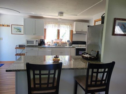 Brewster, South Orleans Cape Cod vacation rental - Island with 2 bar stools