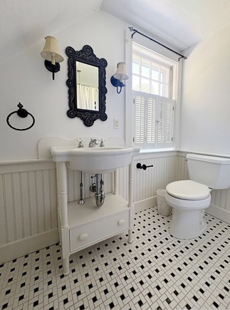 Orleans Cape Cod vacation rental - Artful details, second floor bathroom