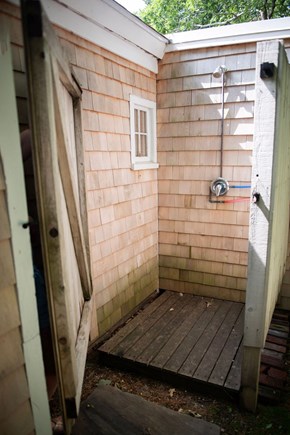 Eastham, First Encounter - 4005 Cape Cod vacation rental - Enclosed outdoor shower