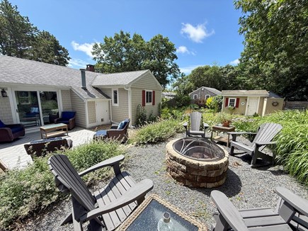 Dennis Cape Cod vacation rental - Fire pit area