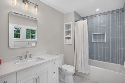 Barnstable Village Cape Cod vacation rental - All six, full bathrooms have marble tiled floors and walls