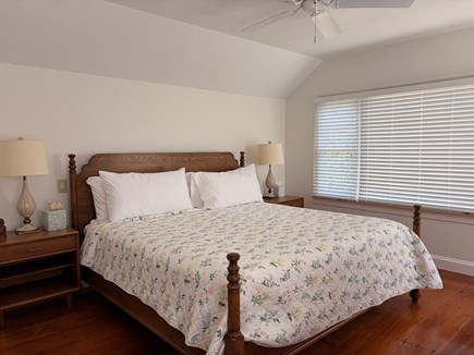 Harwich, Sea St. Beach Cape Cod vacation rental - Master bedroom with king size bed and full bath ensuite