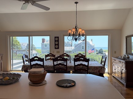 Harwich, Sea St. Beach Cape Cod vacation rental - Light filled dining area with water views