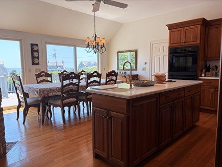 Harwich, Sea St. Beach Cape Cod vacation rental - Open kitchen and dining table