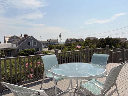 Harwich, Sea St. Beach Cape Cod vacation rental - Deck and dining table