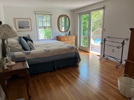 Harwich Port Cape Cod vacation rental - Main bedroom with private deck