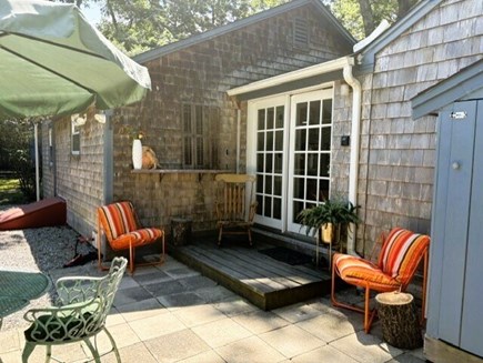 Eastham Cape Cod vacation rental - Patio Entrance